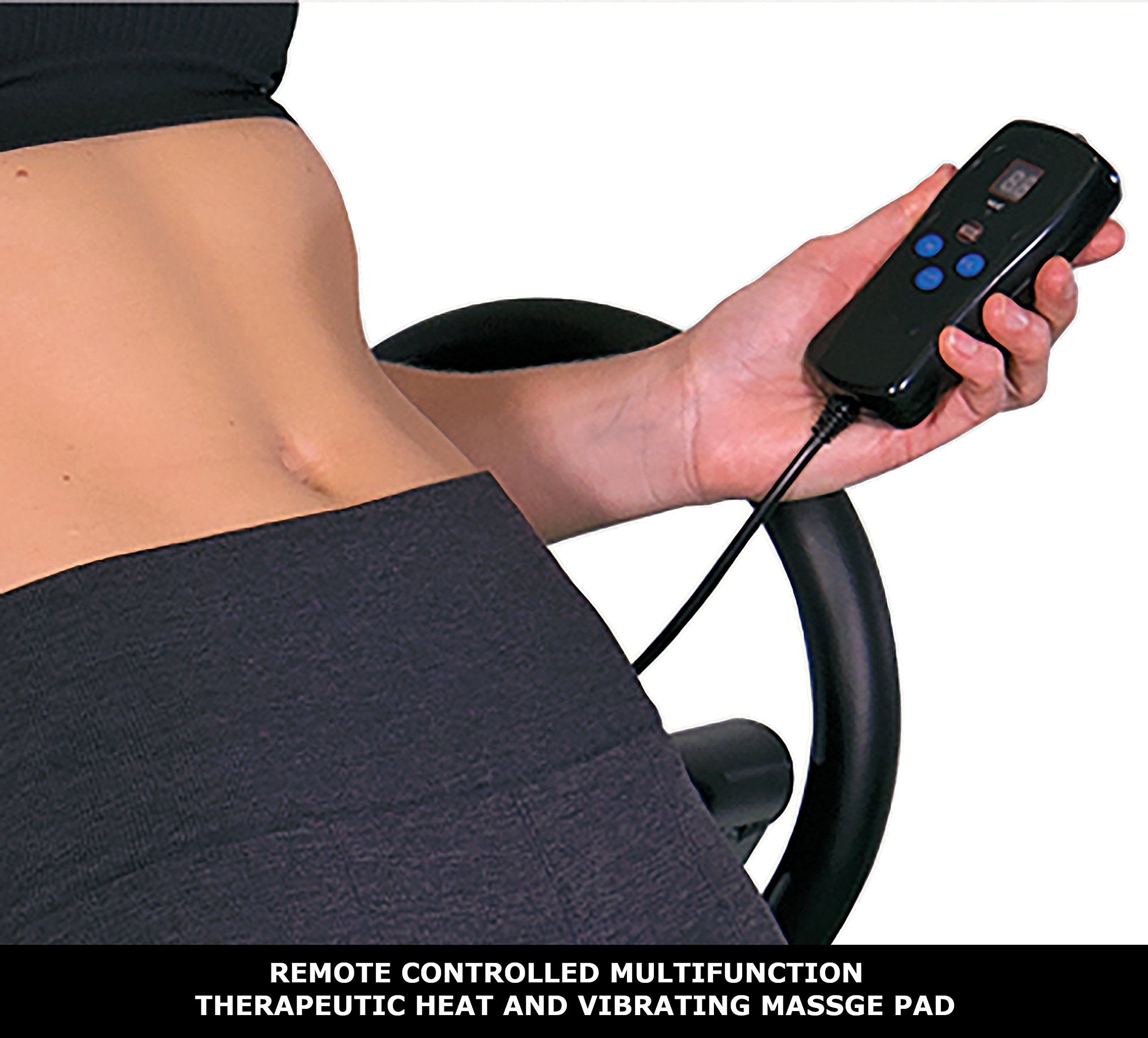Health Gear Itm5500 Advanced Technology Inversion Table With Vibro Massage & Heat - Heavy Duty Up To 300 Lbs., Black/Red