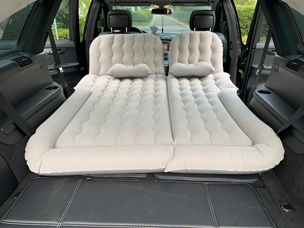Byomostor 3 In 1 Car Air Mattress, Suv Mattress For Back Seat Cargo Area Car Mattress With Electric Air Pump-2 Support Fillers &
