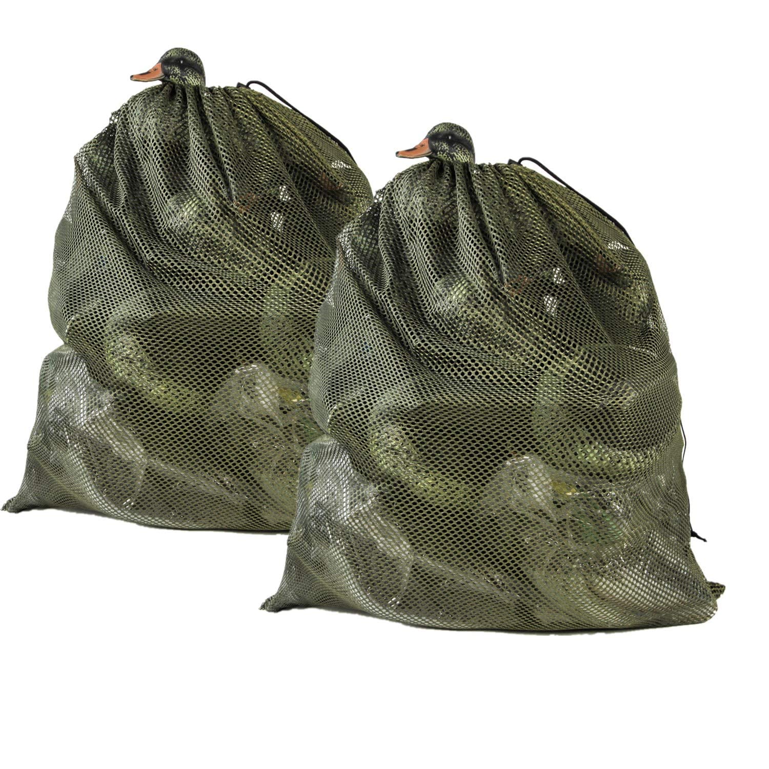 Guguluza Mesh Decoys Bags, Duck Decoy Bag For Goose/Turkey/Waterfowl/Pigeon Light Weight Carrying Storage Backpack For Hunting (
