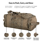Drake Waterfowl Hunting Travel Duffle Bag, Bottomland, Medium