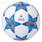Runleaps Soccer Ball Size 3 For Kids, Ball Toys With Star Pattern Official Size Soccer Balls For Training, Playing, Boys, Girls,