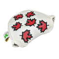 Foretra - Canada Maple Leaf - Golf Putter Headcover Quality Pu Leather Magnetic Closure For Mallet Style Putters Scotty Cameron 