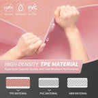 Cambivo Yoga Mat For Women Men Kids, 72'' X 24'' X 6Mm Extra Thick Tpe Yoga Mat Non Slip, Workout Mat With Carrying Strap For Yo