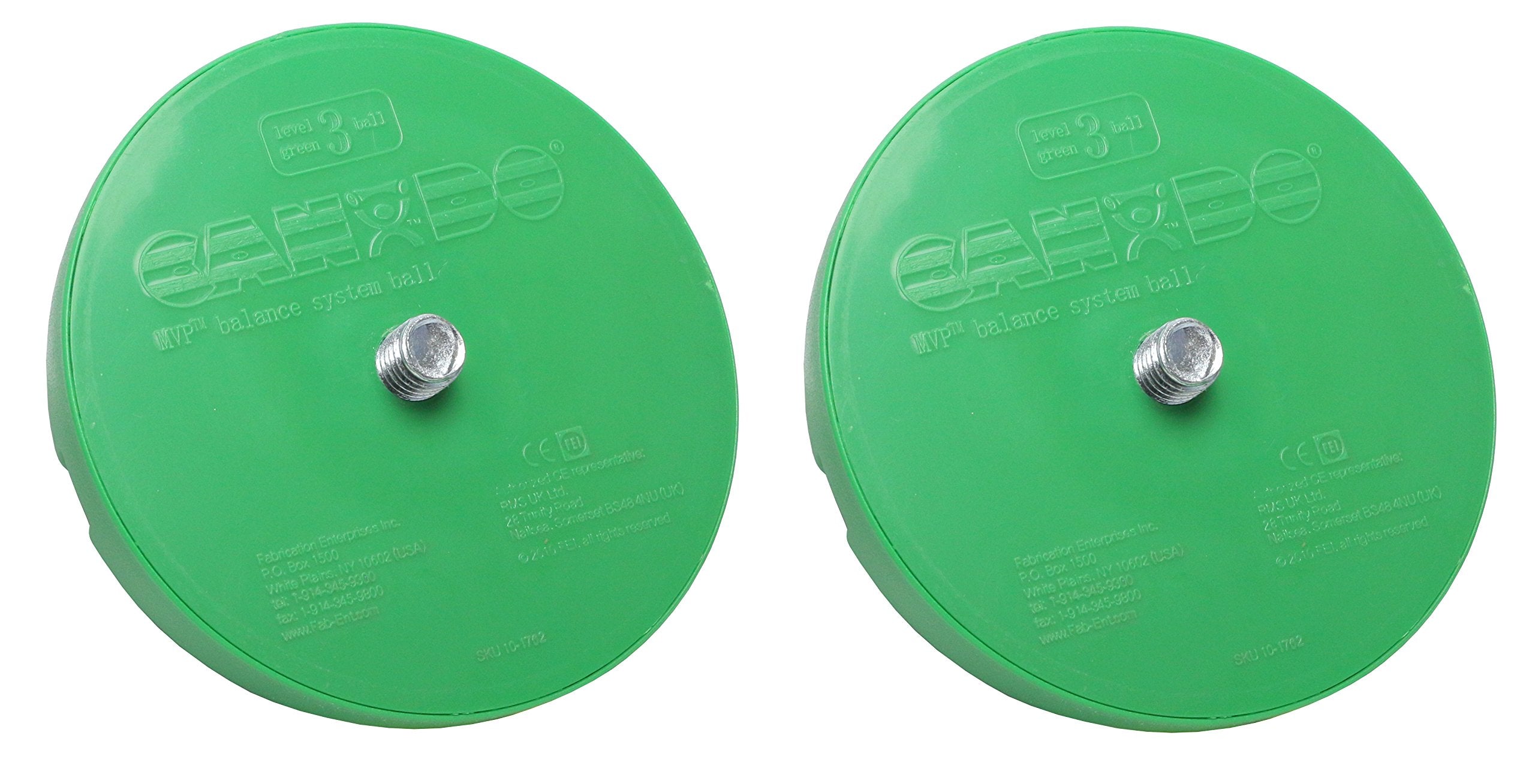 Cando 10-1762-2 Mvp Balance System, Level 3, Green Ball