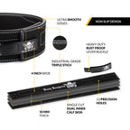 Body Reapers Weight Lifting Belt For Men & Women, Heavy Duty Lever Belt Weightlifting Belt Made Of Calfskin Leather 10Mm Thick,