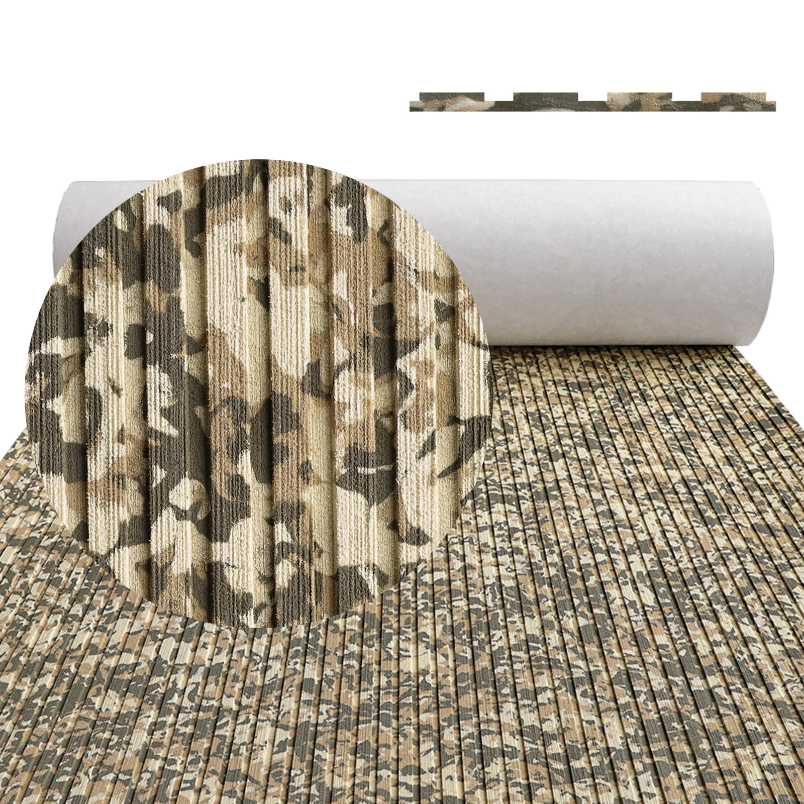 EVA Foam Boat Decking 95x16.14 Boat Flooring Self Adhesive Sheet Marine Flooring Camo Marine Carpet for Boats Yacht Kayak Deckin