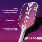 Selkirk Sport Slk Evo Control Max Pickleball Paddle | G8 Power Carbon Fiber Pickleball Paddle Face With Spinflex Surface And Rev