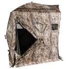 Muddy Outdoors Twin Peaks Heavy-Duty Water-Resistant 2-Person Hub-Style Hunting Ground Blind, Multi (Mud-Mgbtp)