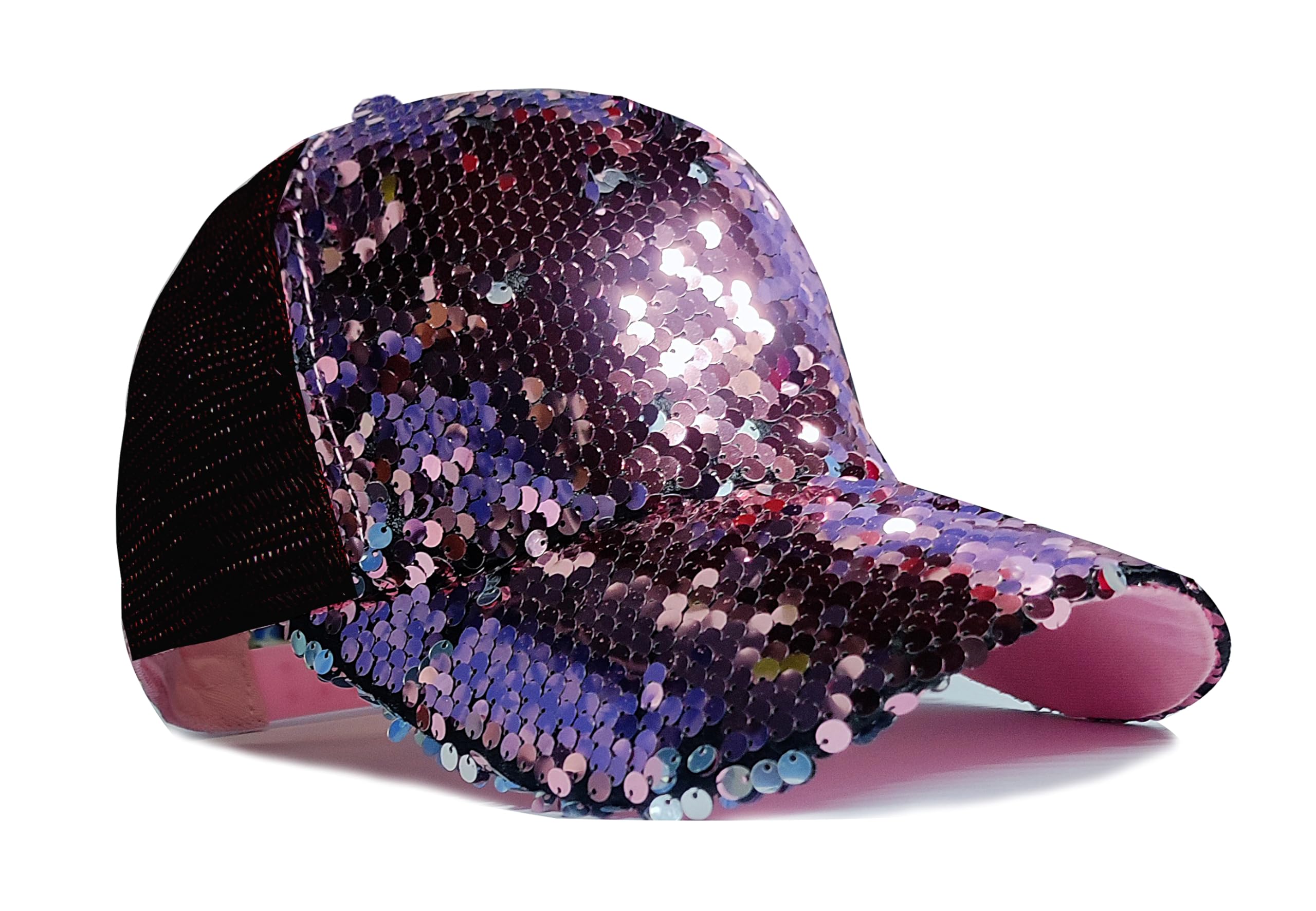Athrz Men Boys Girls Stylish Baseball Adjustable Cap Topi (Tikli Pink)