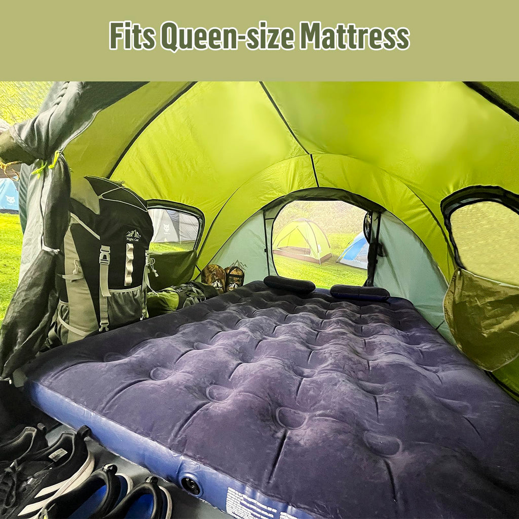 Night Cat Pop-Up Camping Tent: 2 Person Tent Waterproof Instant Easy Setup Family Tent
