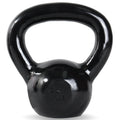 Cap Barbell Black Enamel Coated Cast Iron Kettlebell, 10 Lb