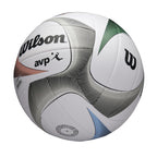 Wilson Avp Pxl Volleyball - Official Size, White/Blue/Green