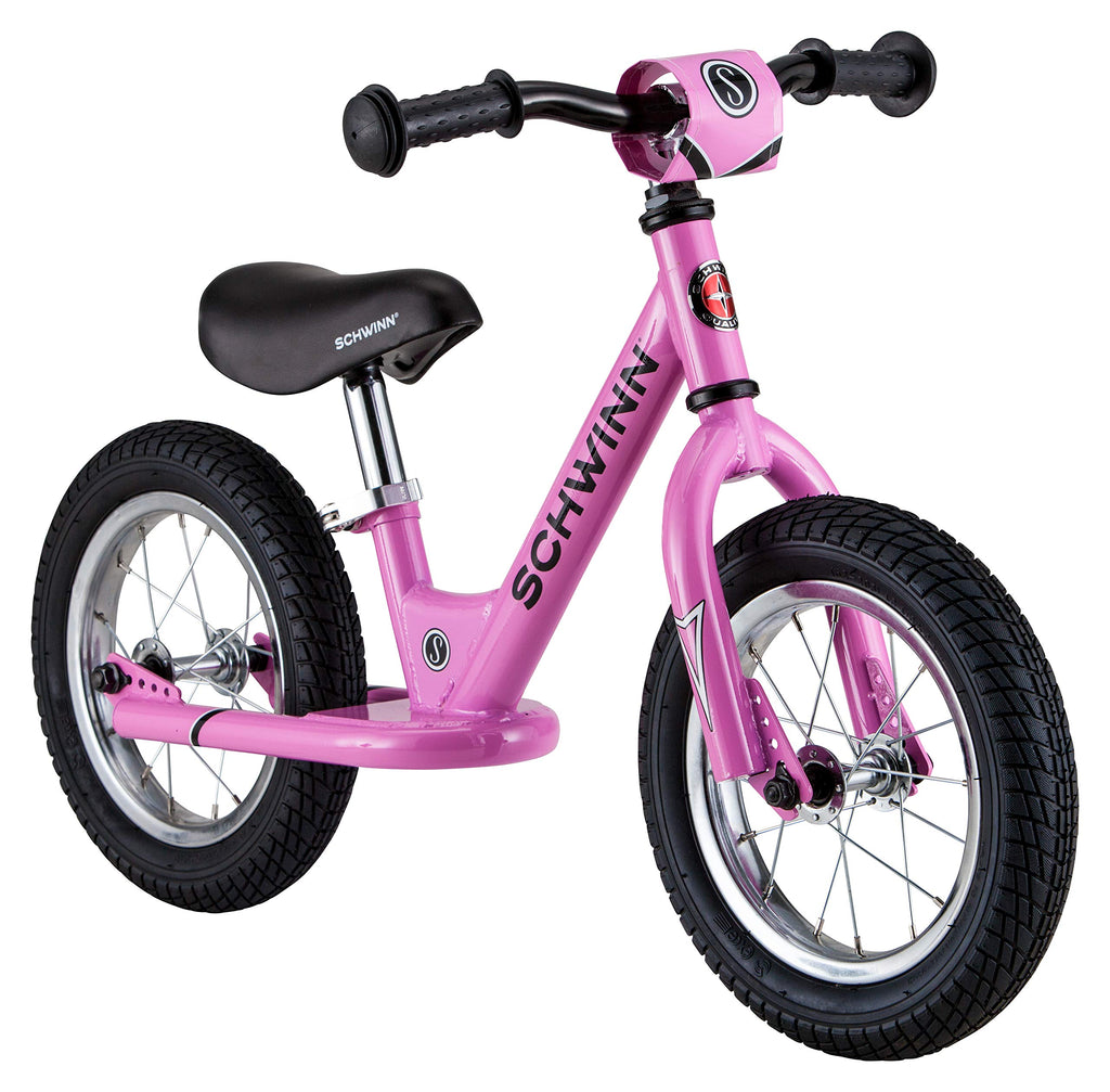 Schwinn Toddler Balance Bike, Boys And Girls, Fits Kids 28-38-Inches Tall, With 12-Inch Wheels, Beginner Rider Training, Pink