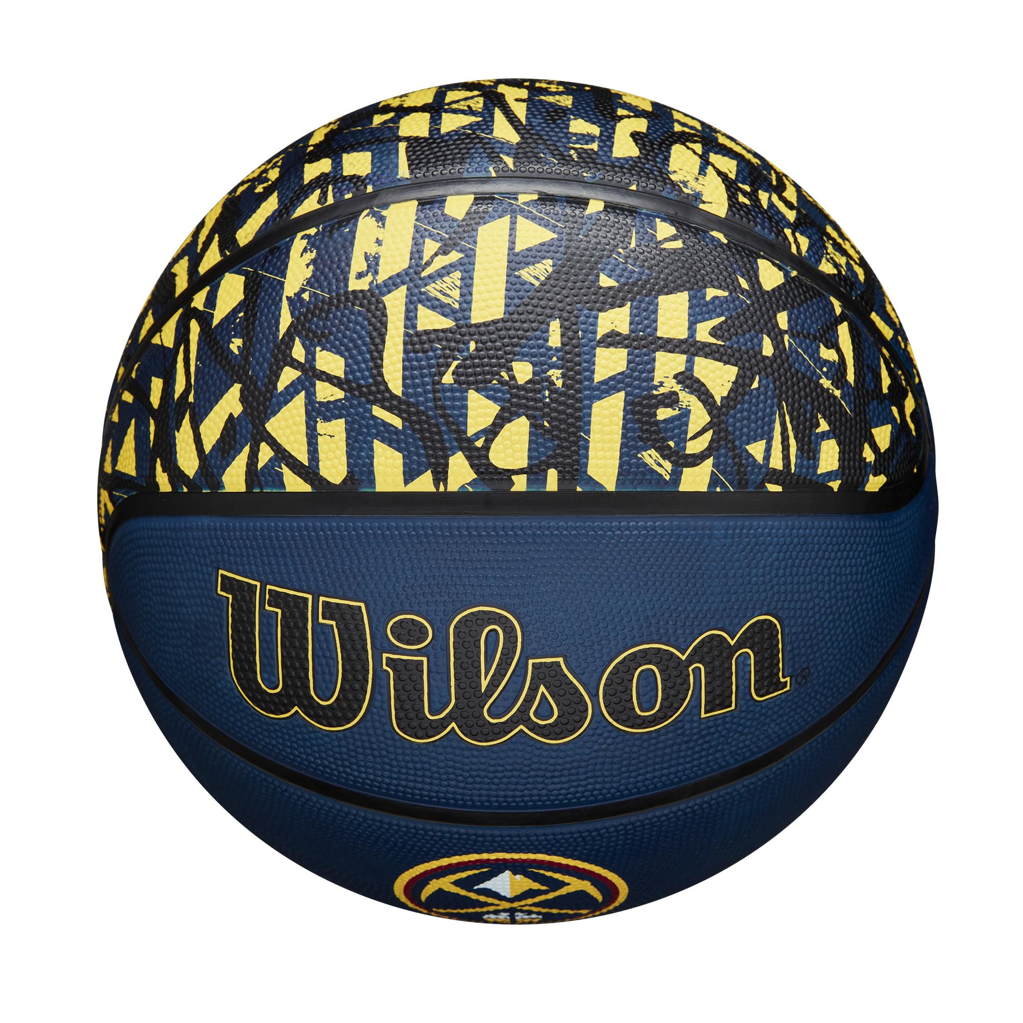Wilson Nba Team Graffiti Basketball - Denver Nuggets, Size 7-29.5''