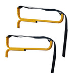 Rad Sportz Canoe Hanger Kayak Rack And Stand-Up Paddle Board Holder Yellow Holds Up To 110 Pounds
