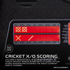 Accudart Apollo Electronic Dartboard Cabinet - 38 Game Modes - 137 Game Variations - Advanced Features - Colorful Backlit Scorin