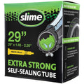 Slime 30043 Bike Inner Tube With Slime Puncture Sealant, Extra Strong, Self Sealing, Prevent And Repair, Presta Valve, 29 X 185-