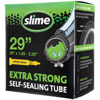Slime 30043 Bike Inner Tube With Slime Puncture Sealant, Extra Strong, Self Sealing, Prevent And Repair, Presta Valve, 29 X 185-