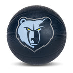 Franklin Sports Nba Memphis Grizzlies Mini Foam Basketball - 5.5'' Kids Toy Basketball For Over The Door Hoop