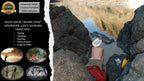 Go Anywhere Complete Portable Camping Toilet - For Camping, Hunting, Fishing And More - Comes With 3 Bonus Toilet Kits (Waste Ba