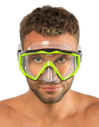 Cressi Pano 3, Clear/Lime