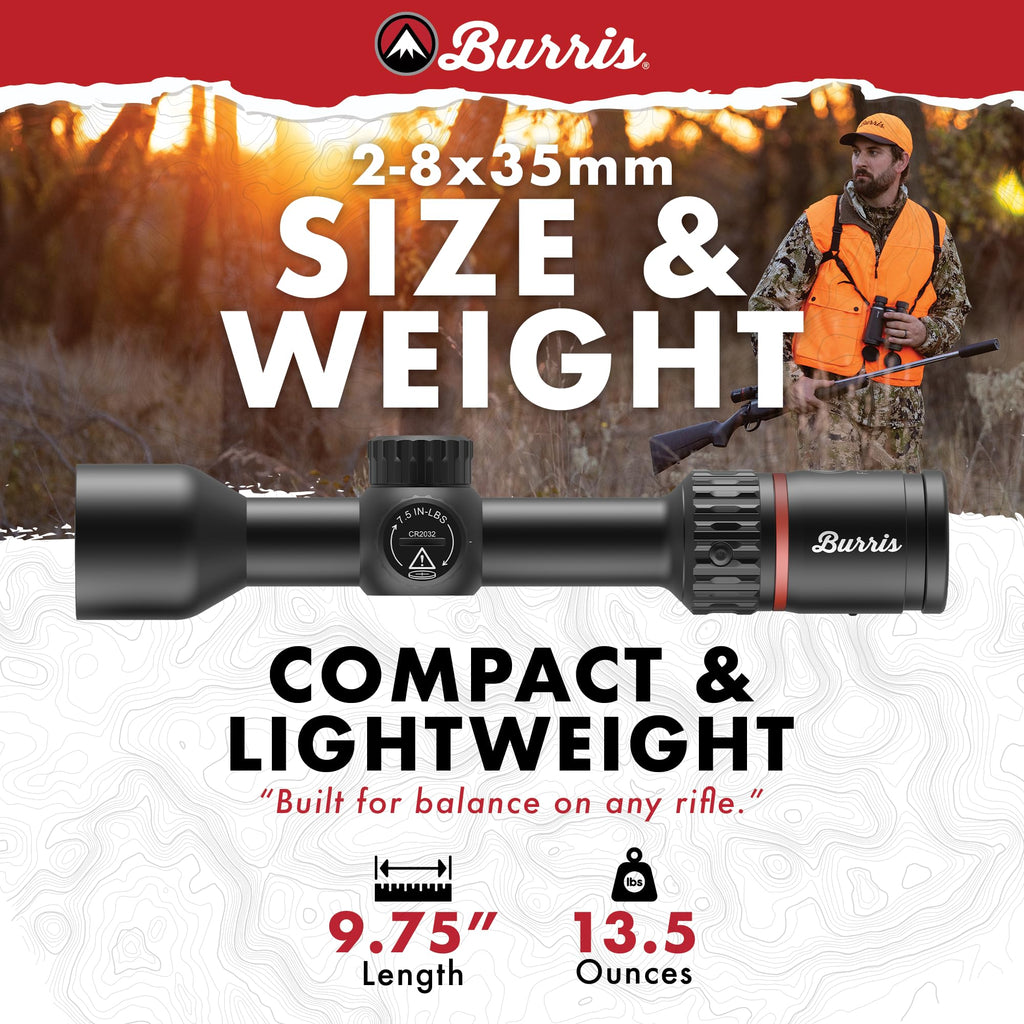 BURRIS Fullfield 2-8x35mm Illum. SC (201500)