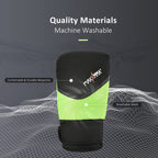 Maxxmma Neoprene Washable Heavy Bag Gloves - Boxing Punching Training (Neon Yellow, L/Xl)