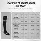 Calza Sock-Black - Vizari Sports