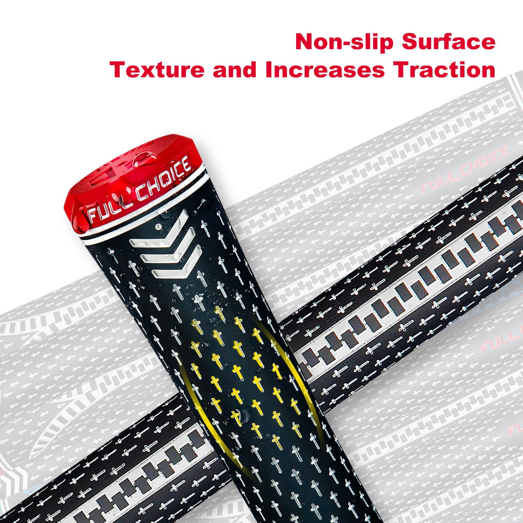 Full Choice Rubber Golf Club Grips, Advanced Texture Control And High Feedback Golf Putter Grips