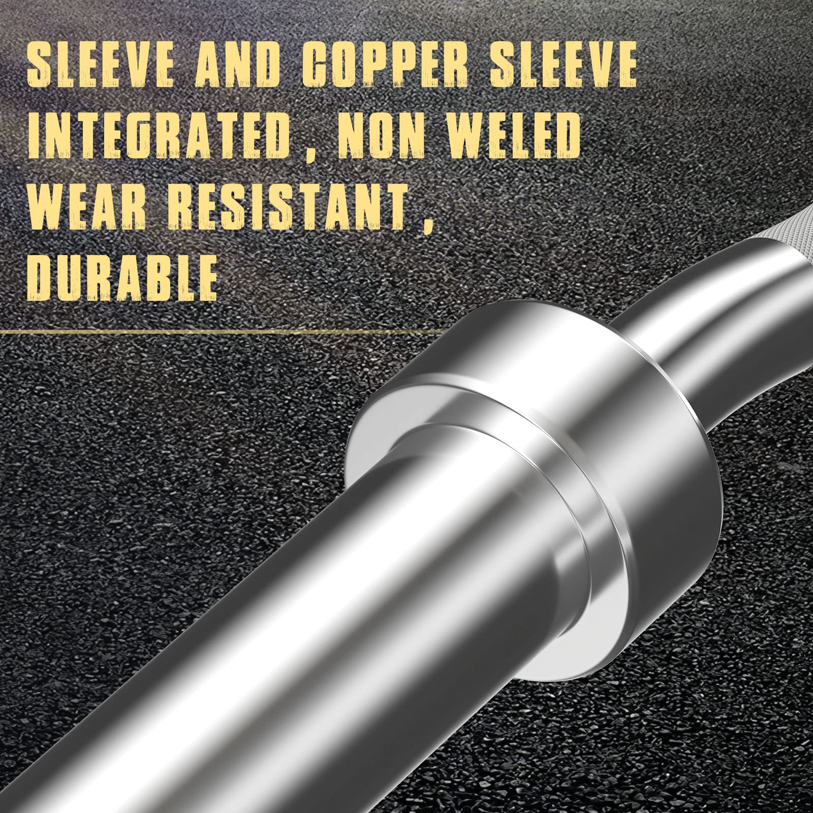 Holleyweb Olympic Barbell Curl Bar Ez Bar Strength Training Bar Threaded Chrome Barbell Bar For Weightlifting, Hip Thrusts, Squa