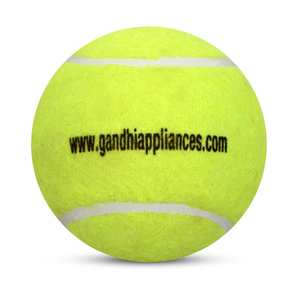 Nivia Heavy Tennis Ball Cricket Ball (Pack Of 6), Yellow