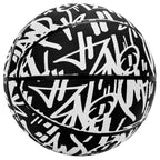 AND1 Fantom Graffiti Rubber Basketball: Official Regulation Size 7 (29.5 inches) Rubber Basketball - Deep Channel Construction S
