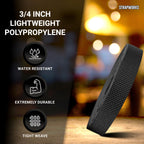 Strapworks Lightweight Polypropylene Webbing - Poly Strapping For Outdoor Diy Gear Repair, Pet Collars, Crafts - 34 Inch By 10,