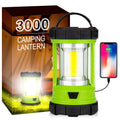 elesall Camping Lantern, 3000LM LED Rechargeable Battery Operated Lantern, 5 Light Modes, COB Waterproof Lantern Flashlight, Cam