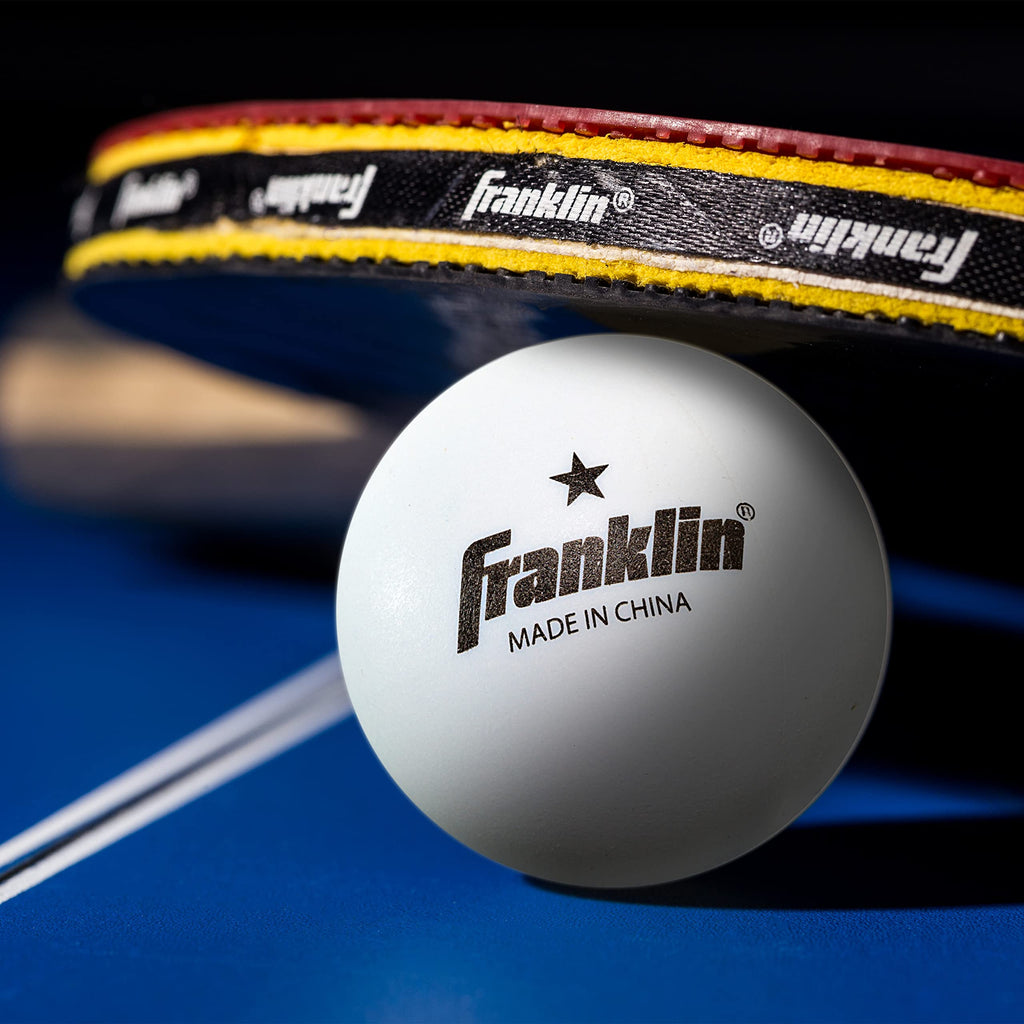 Franklin Sports Table Tennis Balls - White Table Tennis Balls - 38Mm Official Weight Balls - One Star Professional Balls - 6 Pac