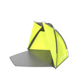 Beach Tent and Sun Shelter - Water and Wind-Resistant Shade Canopy for UV Protection - Easy Set-Up Tent with Carry Bag by Wakema