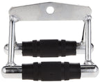 Cap Barbell Deluxe Double D Handle With Rubber Handgrips