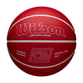 WILSON Chris Brickley Dribble Training Basketball - Size 7, Red