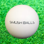 Smushballs - The Ultimate Anywhere Baseball Softball Batting Practice Training Ball - White (36)