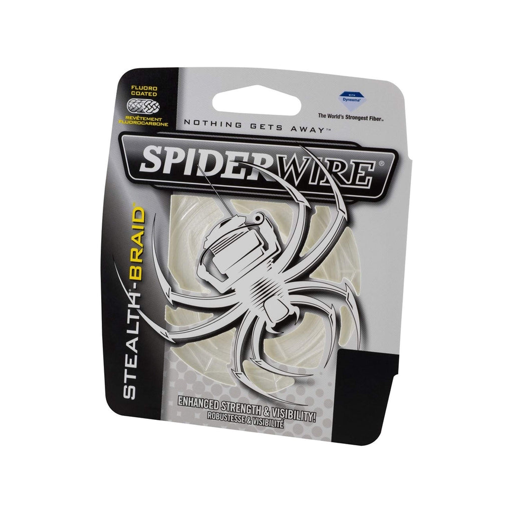 Spiderwire Stealth Translucent Braided Fishing Line, 50Lb | 22.6Kg, 125Yd | 114M Fishing Line, Suitable For Saltwater And Freshw