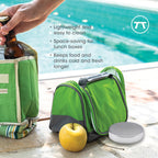 Outset Stainless Steel Round Ice Packs, Set Of 2 Travel Ice Packs, 3.75'' X 0.75''