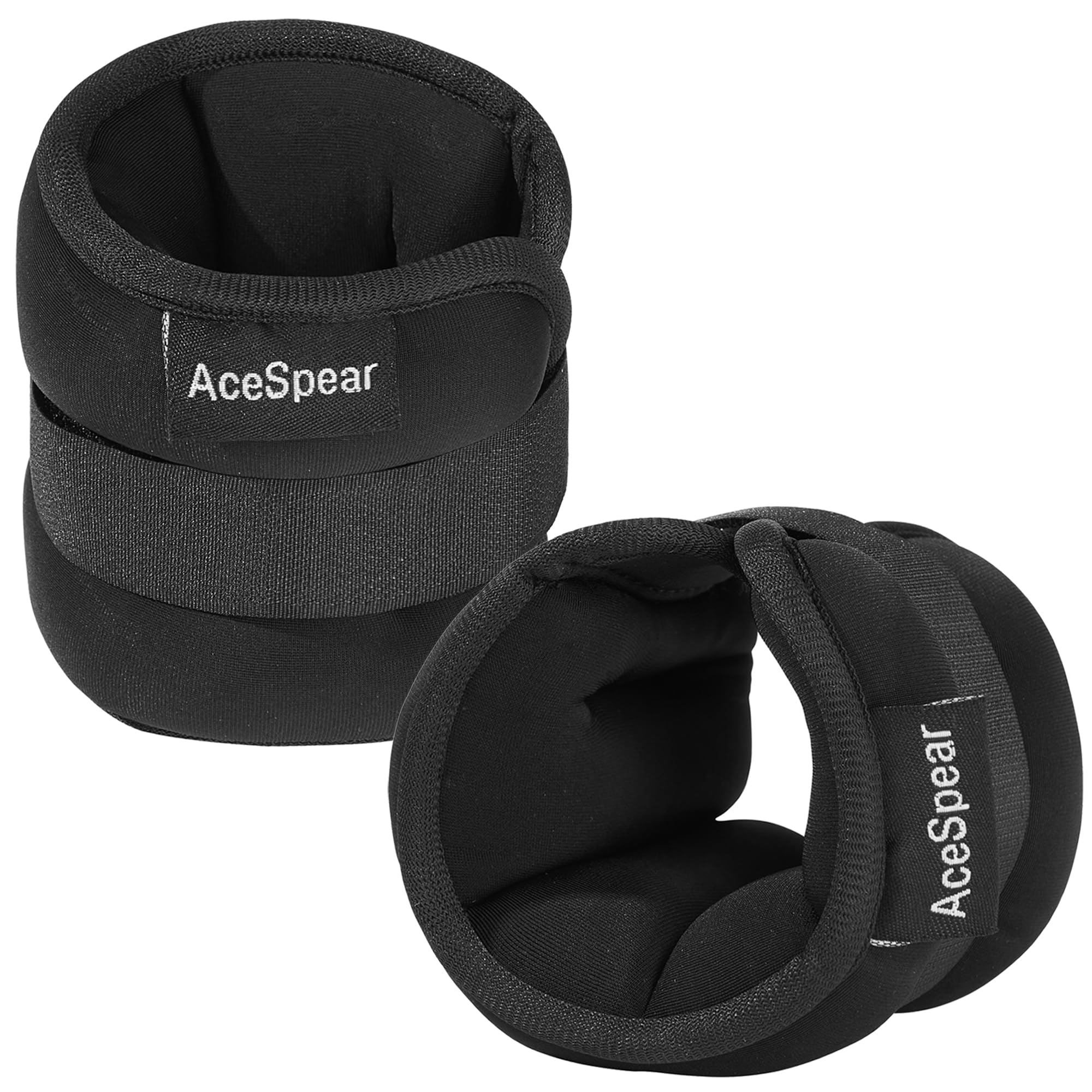 AceSpear Ankle Weights for Men Women Wrist Weights 2 * 1lb 2lbs 3lbs 4lbs 5lbs 6lbs Leg Weights Sandbags Kids Arm Hand Weights f