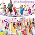 Pamase Dance Ribbons - 16 Packs Ribbon Wands With Non-Slip Handle For Kids, 6.6Ft Rhythmic Gymnastics Dancing Rainbow Twirler St