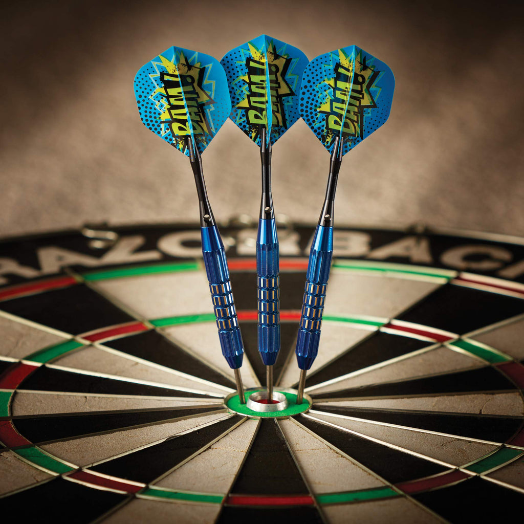 Viper Comix Steel Tip Darts: Bam (Blue), 22 Grams