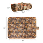 Tirrinia Outdoors Camo Blanket, Sherpa Fleece Warm Camo Gifts For Him/Husband/Dad, Camo Hunting Gifts, For Men, Camping Blanket