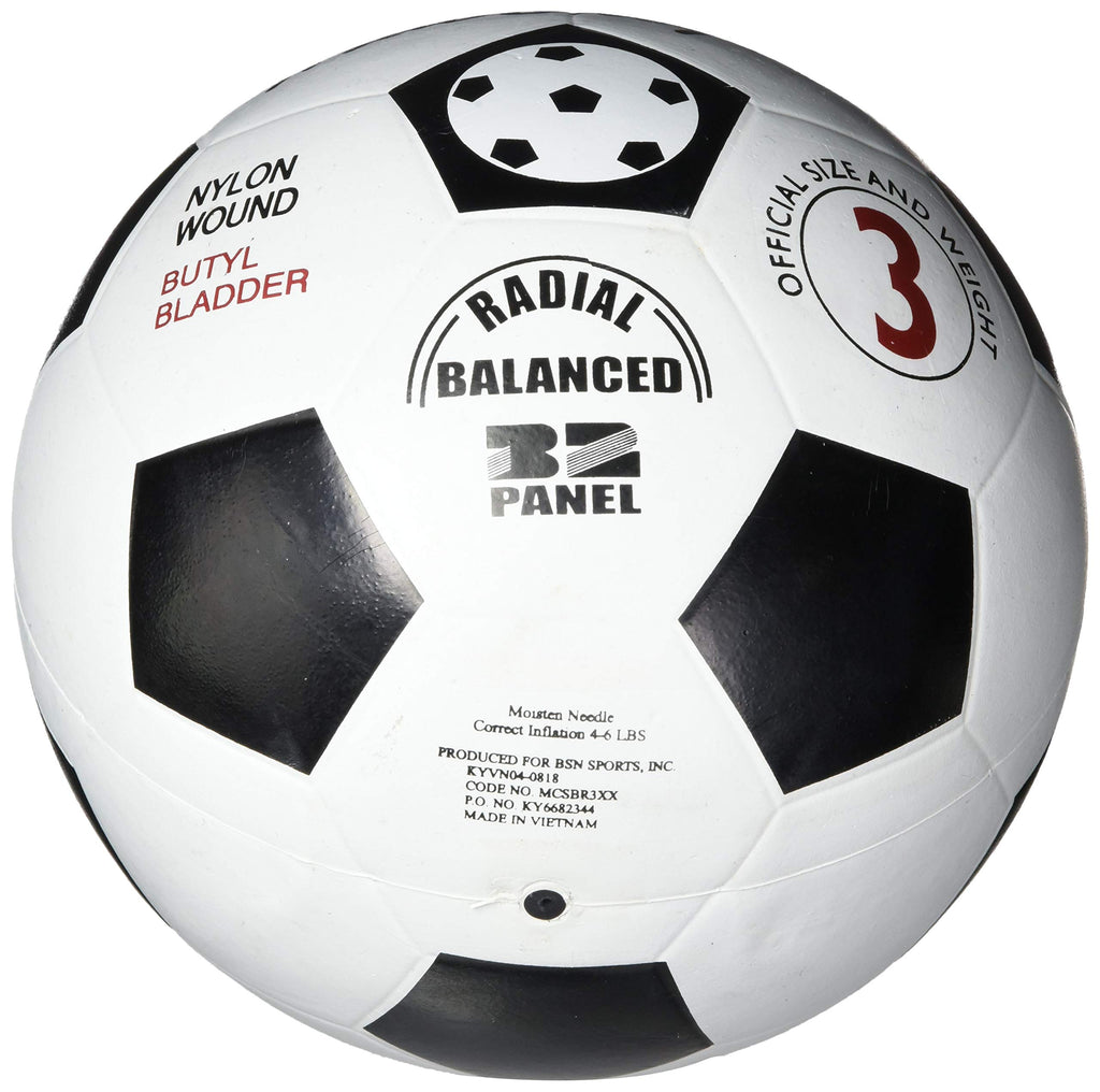 Macgregor Rubber Soccer Ball (Size 3)