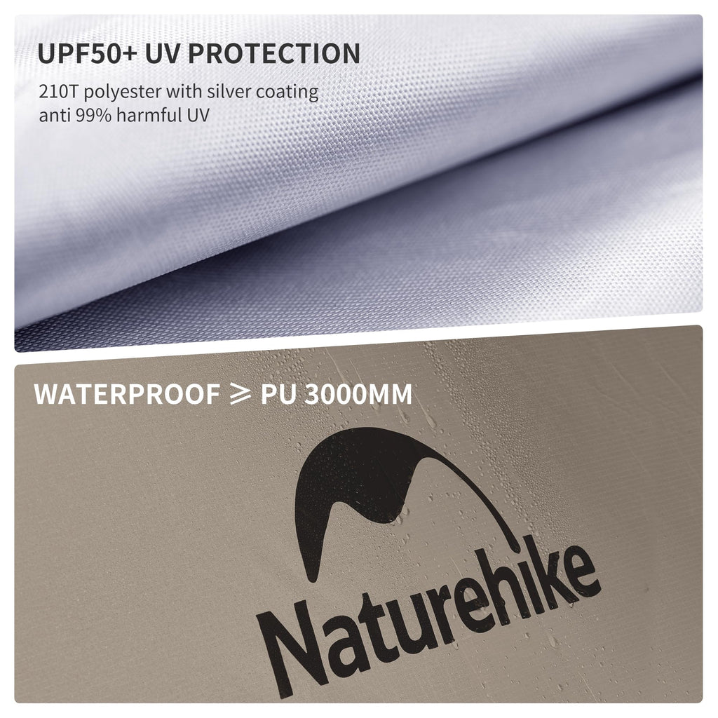 Naturehike P Series 2 Person Tent For Camping, 3 Season Lightweight Backpacking Tent, Double Layer Easy Set Up Ultralight Two Pe