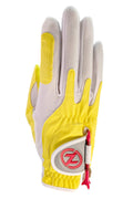 Zero Friction Performance Glove (Ladies, Right, Yellow) Universal Fit Golf
