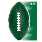 Franklin Sports Nfl Chicago Bears Football - Kids Foam Football - Soft Football - Mini Size - Perfect For Gameday - 8.5'' 3D Log