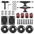 Axdt Skateboard Wheels Set,Include Skateboard Trucks, Skateboard Wheels 52Mm, Skateboard Bearings, Skateboard Pads, Skateboard H